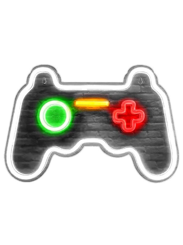 Mecharite - Controller LED Neon Sign - White - Lamp