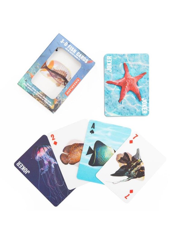 Kikkerland - Fish 3D Cards
