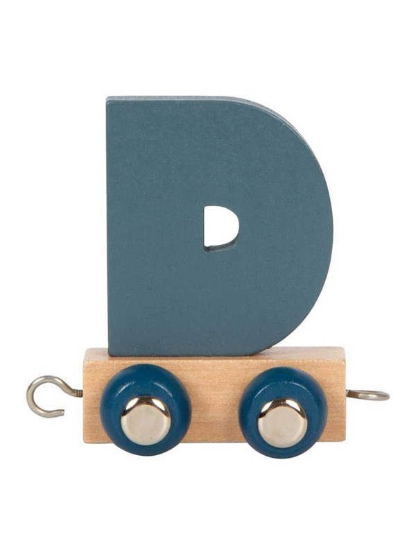 Small Foot - Wooden Letter Train Polar - D