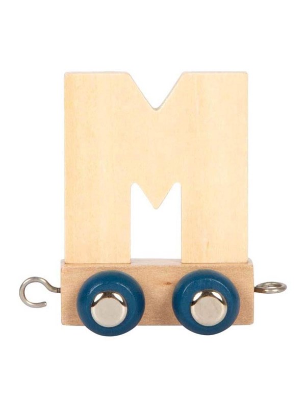 Small Foot - Wooden Letter Train Polar - M