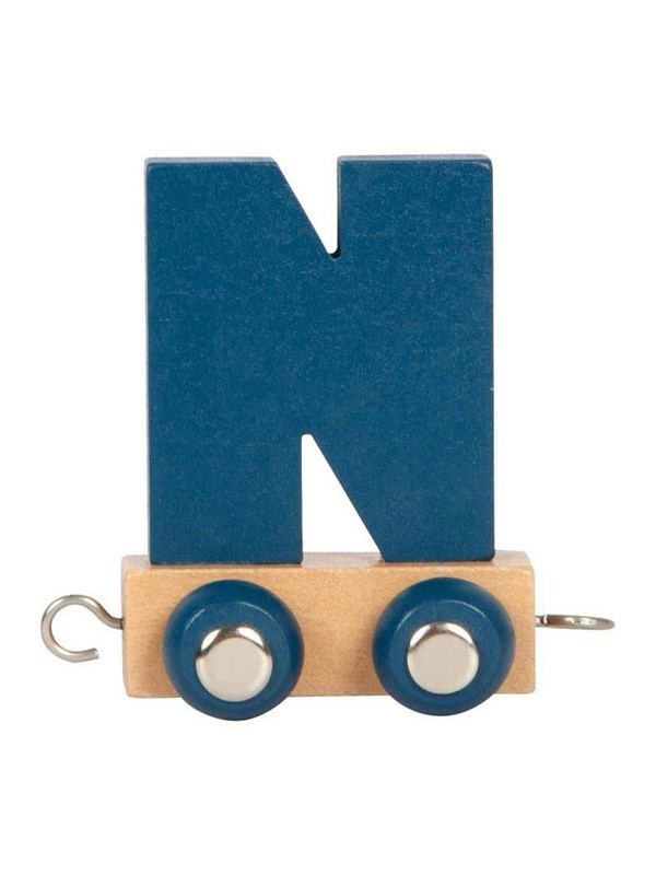 Small Foot - Wooden Letter Train Polar - N