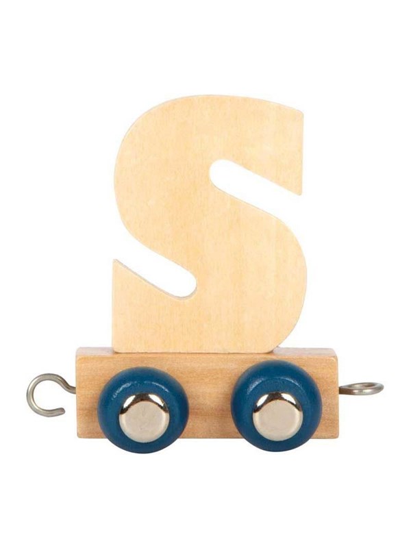 Small Foot - Wooden Letter Train Polar - S