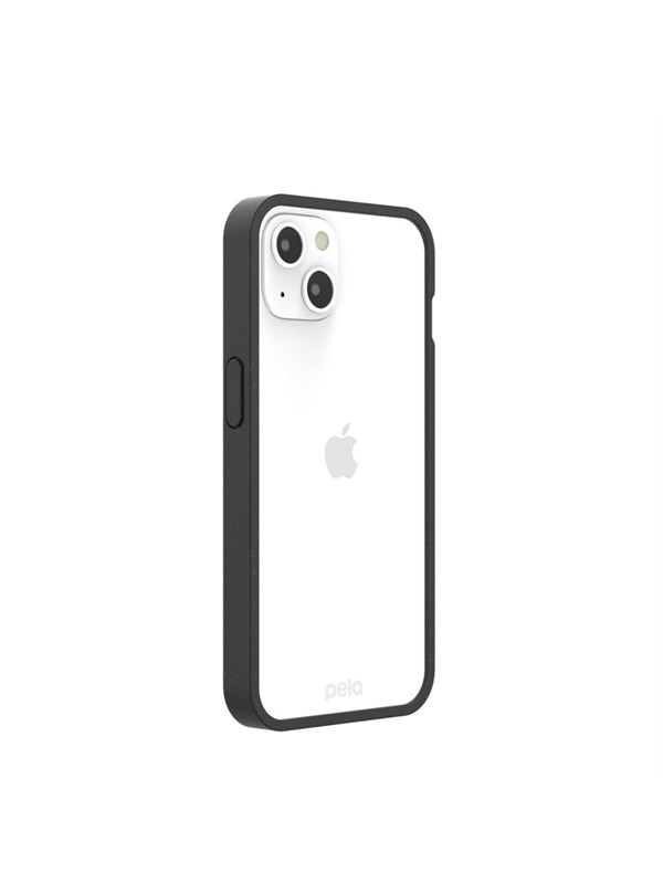 Pela Clear - iPhone 13 case - Black