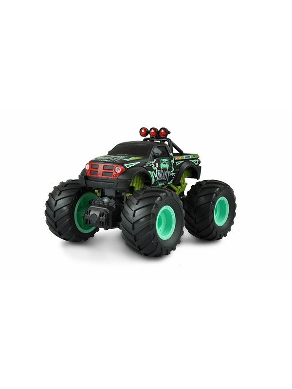 Amewi Groen Brushed 1:18 RC auto Elektro Monstertruck Achterwielaandrijving RTR 2,4 GHz