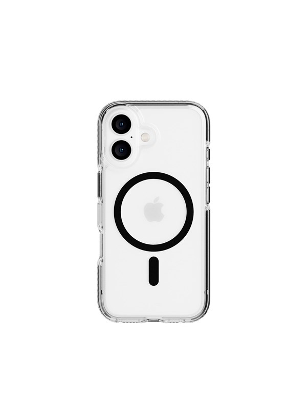 Tech21 Evo Crystal - Telefoonhoesje iPhone 16 - MagSafe - 4,9 meter valbestendig