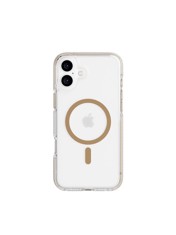 Tech21 Evo Crystal MagSafe for iPhone 16 Plus - Gold
