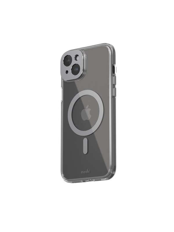Moshi iGlaze for iPhone 15 Plus - Meteorite Grey