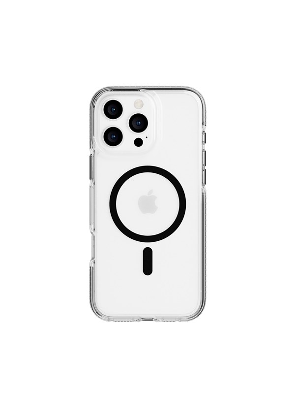 Tech21 Evo Crystal - Telefoonhoesje iPhone 16 Pro Max - Schokbestendig - MagSafe - 4,9 meter valbestendig