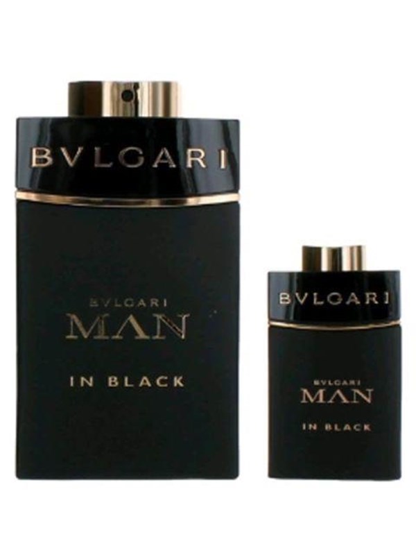 Bvlgari Man In Black Giftset - eau de parfum voor heren - 100ml + 15ml