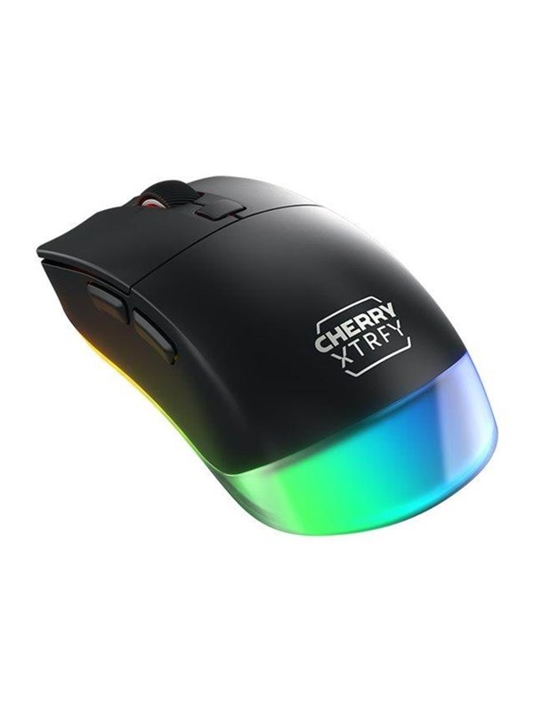 Cherry Xtrfy M50 - Gaming muis - Optisch - 6 knoppen - Zwart met RGB-licht
