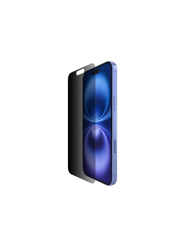 Belkin InvisiGlass Antimicrobiële Privacy Screenprotector – iPhone 16 Plus / iPhone 15 Plus / iPhone 14 Pro Max