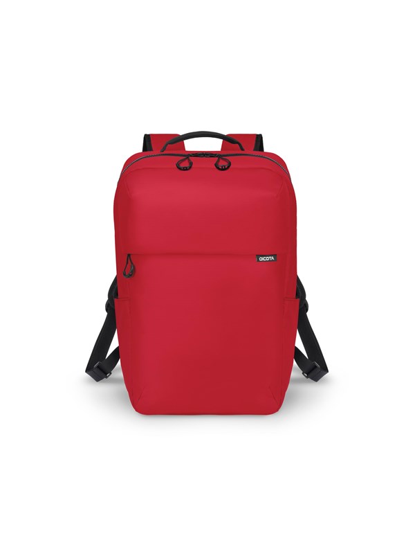 Dicota Commuter Rugzak voor Laptop 16" | Rood