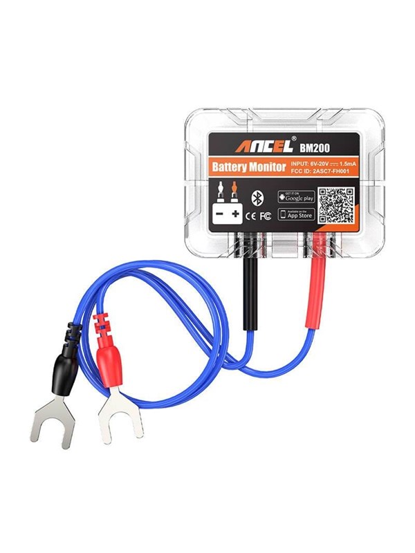 Ancel Bluetooth Battery Tester BM200 6-20V DC
