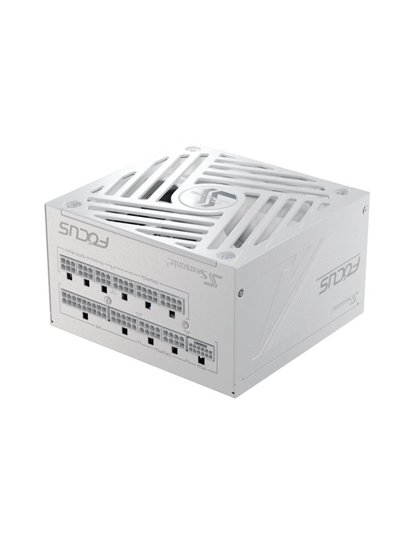 Seasonic FOCUS GX-850 White Voeding - 850 Watt - 135 mm - ATX 3.1 - 80 Plus 80 PLUS Gold