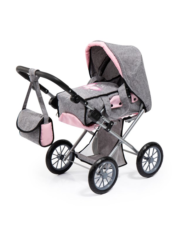 Bayer Design Doll's Pram City Star Grey (13633AA)