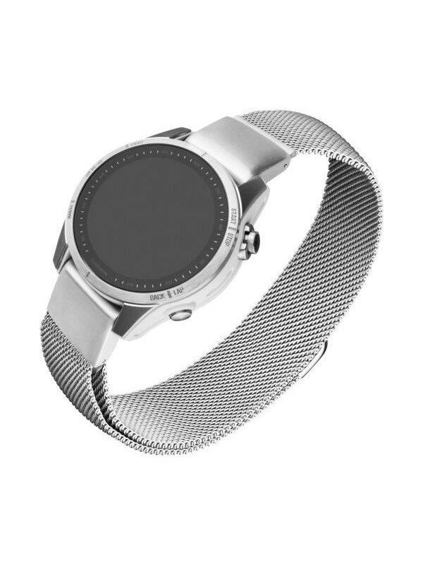 FIXED Mesh Strap for Garmin QuickFit 20mm - Silver