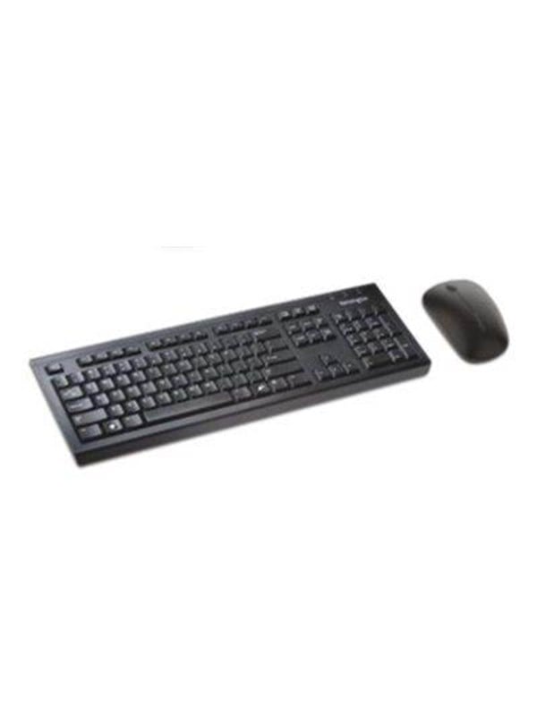 Kensington KM270 EQ - Keyboard and mouse set - Duits - Zwart
