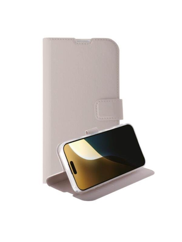 Vivanco Classic Wallet for iPhone 16 Pro Max - Greige