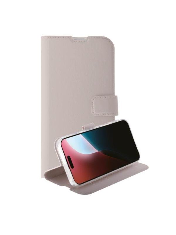 Vivanco Classic Wallet for iPhone 16 Pro - Greige