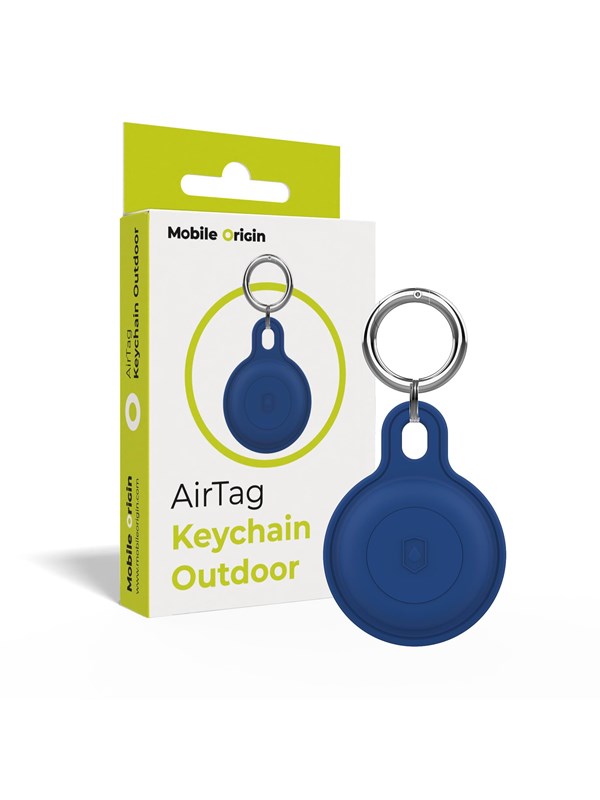 Mobile Origin AirTag Outdoor KeyChain - blue