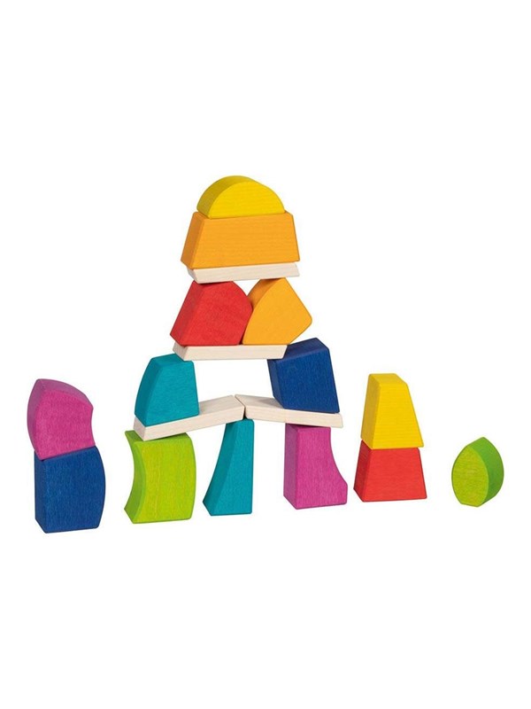GOKI Bouwblokken - Creo - 18 Delen - Hout - 2 Jaar