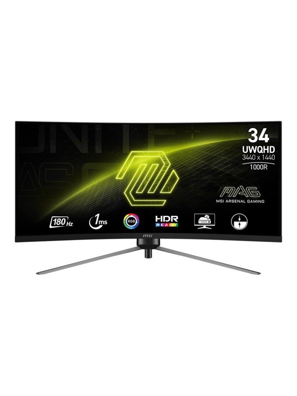 34" MSI MAG 345CQR - 3440x1440 - 180Hz - VA
