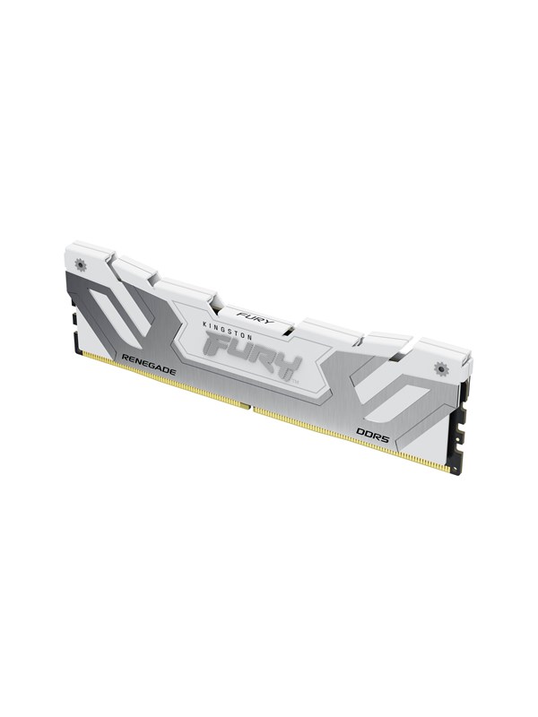 Kingston FURY Renegade DDR5-8400 - 24GB - CUDIMM Voor Intel - CL40 - Single Channel (1 pcs) - Intel XMP - Wit