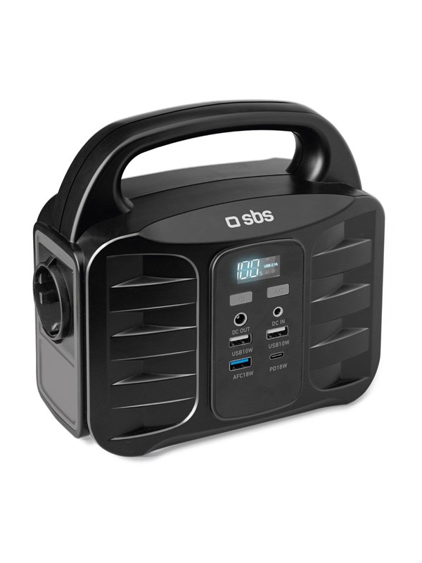 SBS Portable 150 W Charging Station - Black