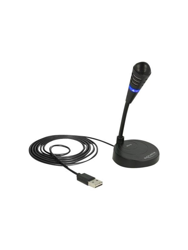 DeLOCK USB Microphone with Base