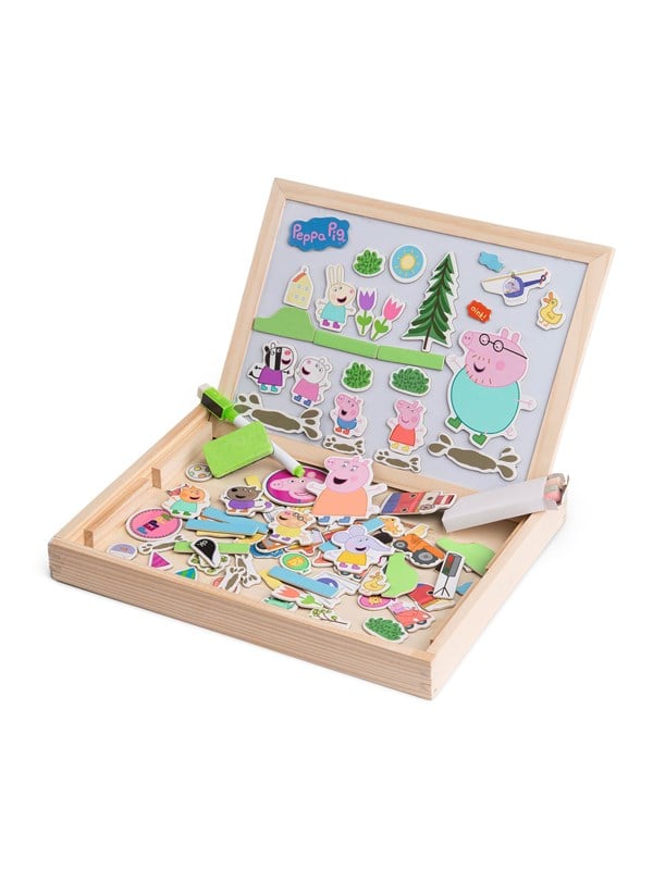 Peppa Pig Wooden Magnetic Blackboard