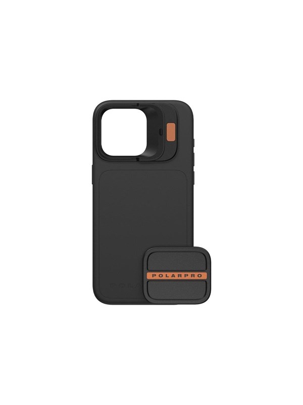 PolarPro - LiteChaser iPhone 15 Pro Max Case incl Defender - Black