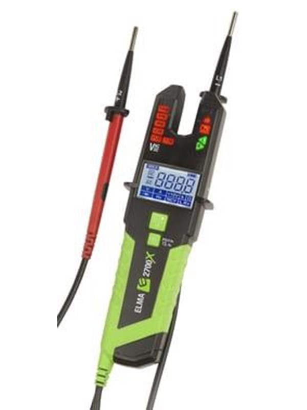 Elma Instruments 2700X Voltage Tester with Open Current Clamp