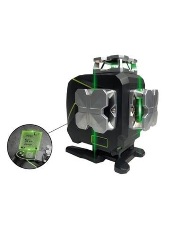 Elma 3D multi lijnlaser met groene laser 4x360° tot 40 meter (S-ELMA Elma Laser X360-4)