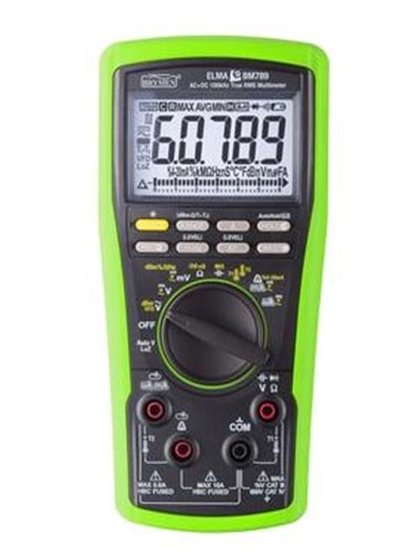 Elma Instruments BM789 multimeter TRMS in slim design