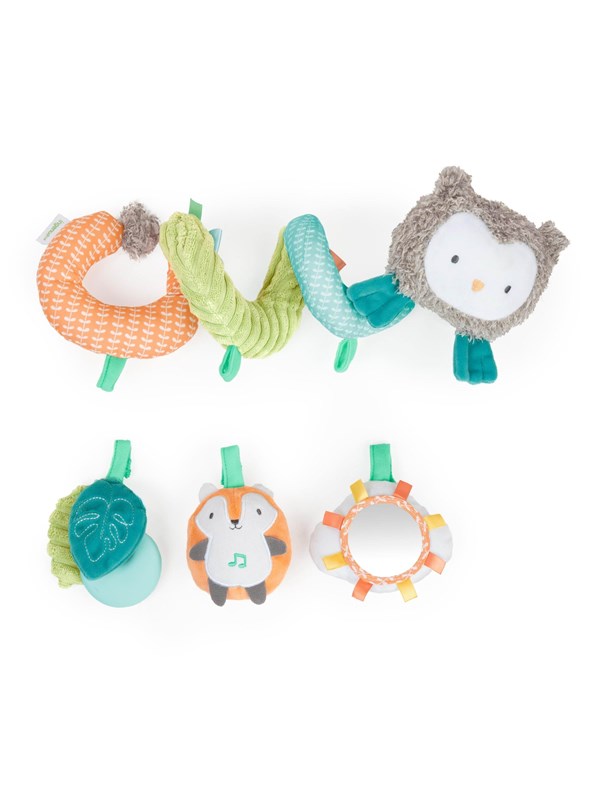 Ingenuity Nally & Friends Spiral Activity Toy Bar