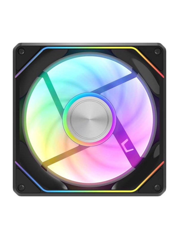 Darkflash Gauss G24 computer fan (black) - Case ventilator - 120mm - Black - 33 dBA