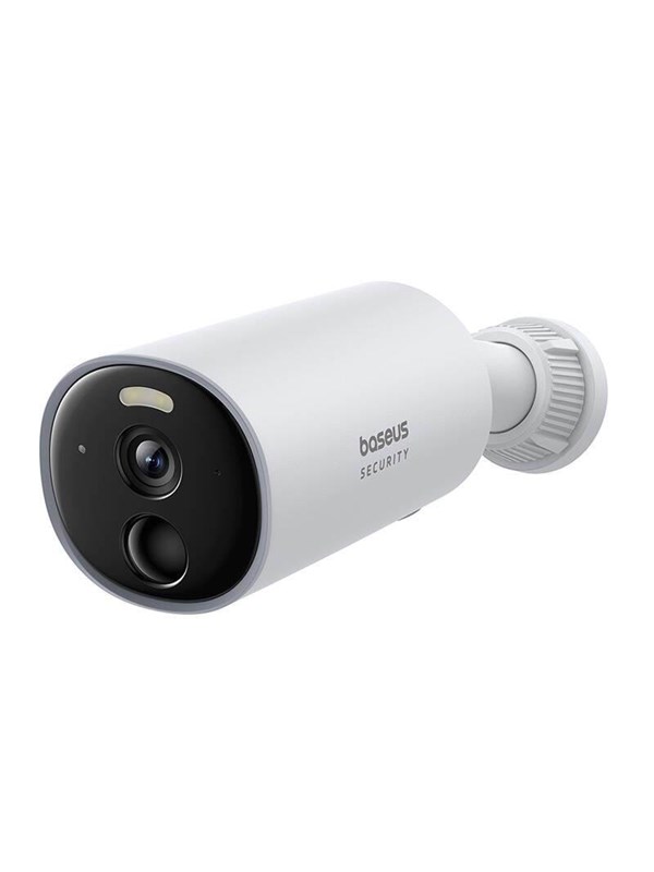 Baseus B1 Buiten Camera-Beveiligingscamera voor buiten– Draadloos Slimme Beveiliging - 2K Buitencamera - Werkt met en zonder Homestation - Weerbestendig - Nachtzicht