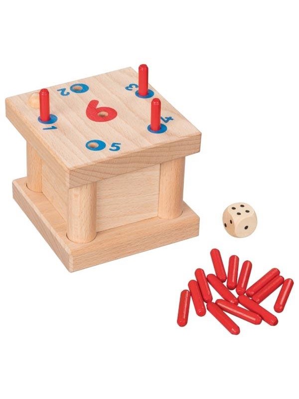 GOKI Gezelschapsspel - The Tricky - 42 Delen - Hout - 5 Jaar