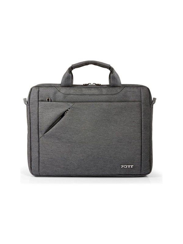 Port Designs Sydney ECO - Laptoptas - Toploading - Draagriem - tot 14 inch - Grijs