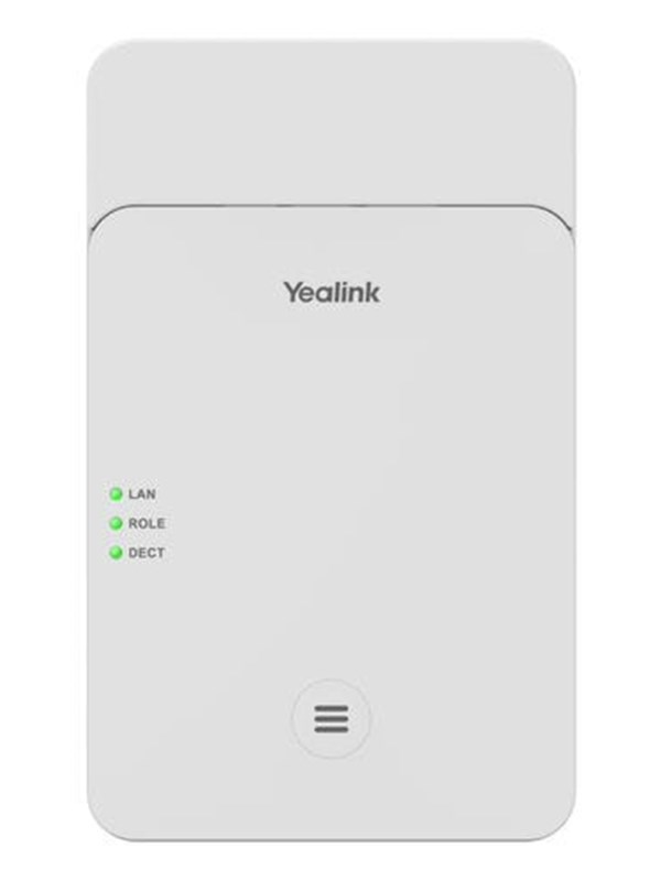 Yealink W75 Mini MC - cordless phone base station / VoIP phone base station with caller ID/call waiting - 3-way call capability