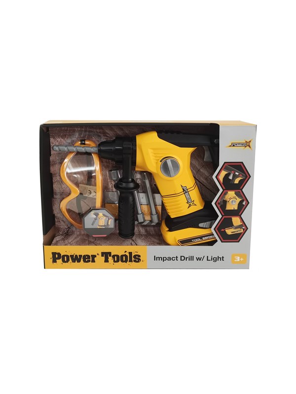 Power X Impact Drill machine w/ Light