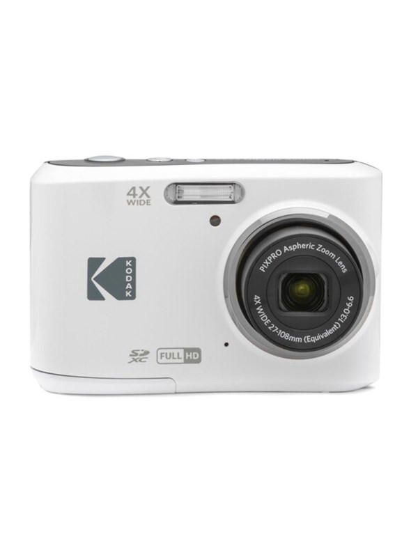 Kodak Pixpro FZ45 Friendly Zoom Digitale camera 16 Mpix Zoom optisch: 4 x Wit Full-HD video-opname, HDR video, Geïntegreerde accu