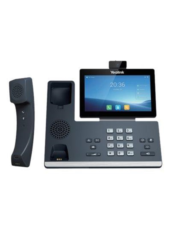 Yealink SIP-T58W Pro with camera - VoIP phone - with Bluetooth interface with caller ID - 10-party call capability - with CAM50 camera