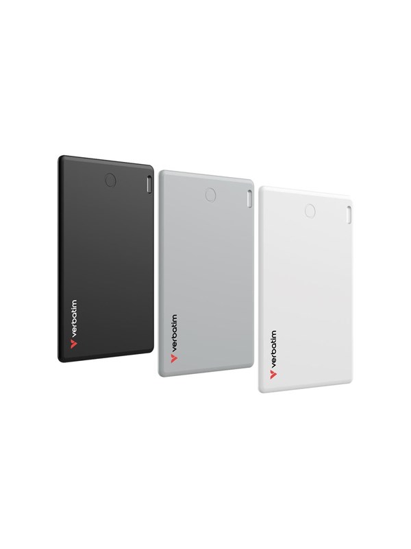 Verbatim My Finder Card - Bluetooth NFC Trójpak - Zwarte; Zilver; White