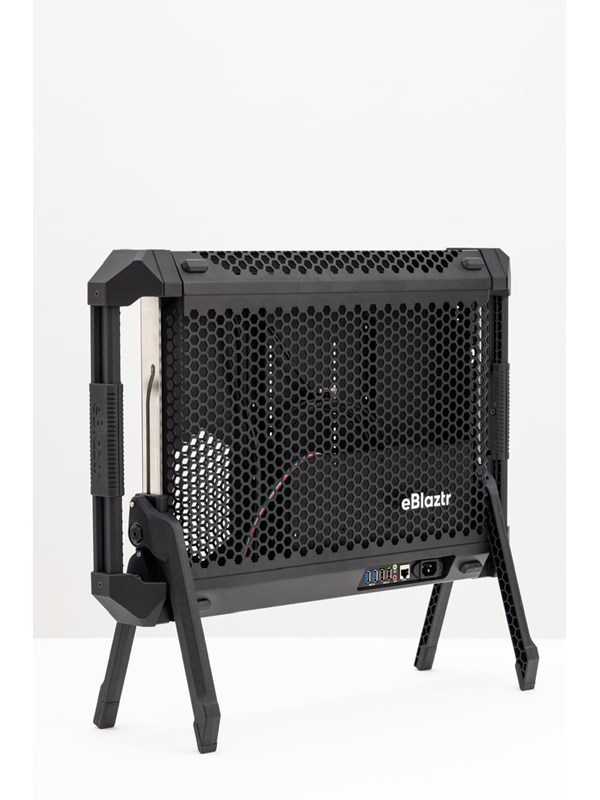 eblaztr Portable PC case - Black - Case - Minitower - Zwart