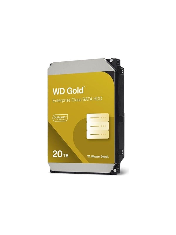 WD Gold - 20TB - Harde schijf - WD203KRYZ - SATA-600 - 3.5"