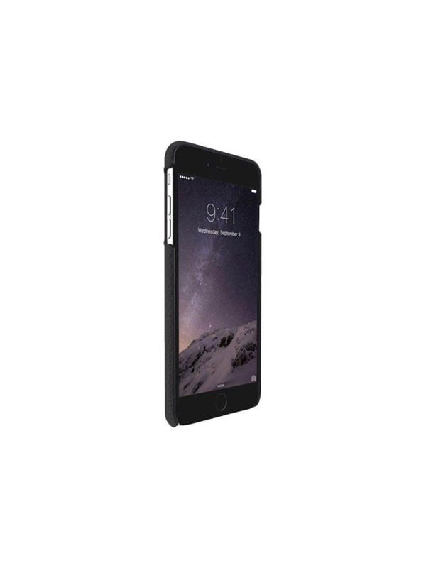 Just Mobile - leren snap-on hoesje voor iPhone 6s+ - zwart