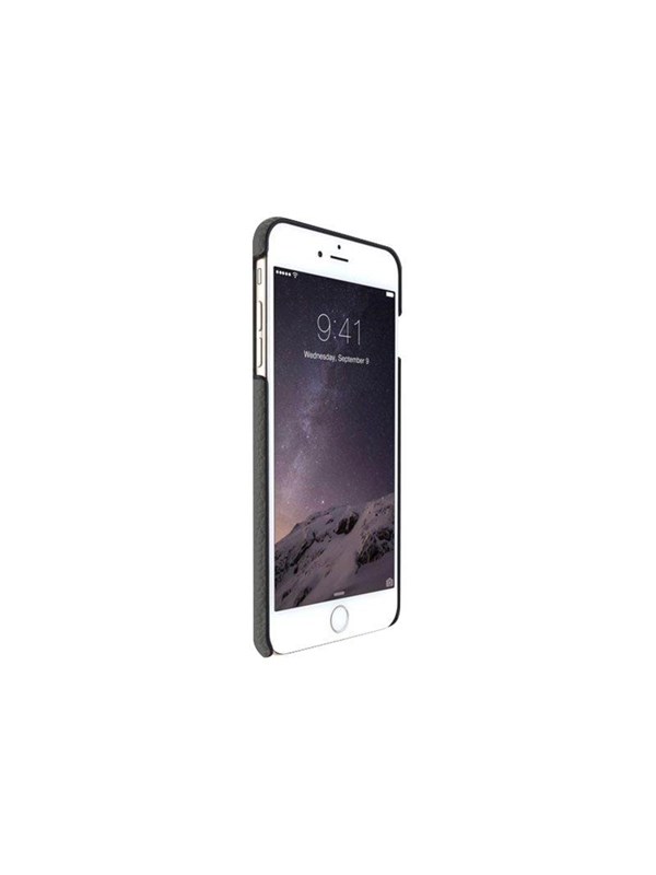 Just Mobile - leren snap-on hoesje voor iPhone 6s+ - grijs
