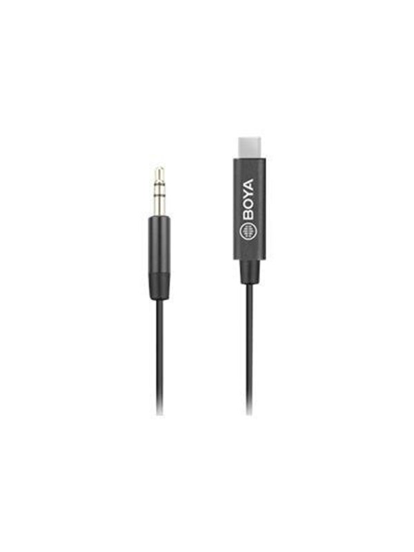 Boya Universele Adapter BY-K2 3,5mm TRS naar USB-C