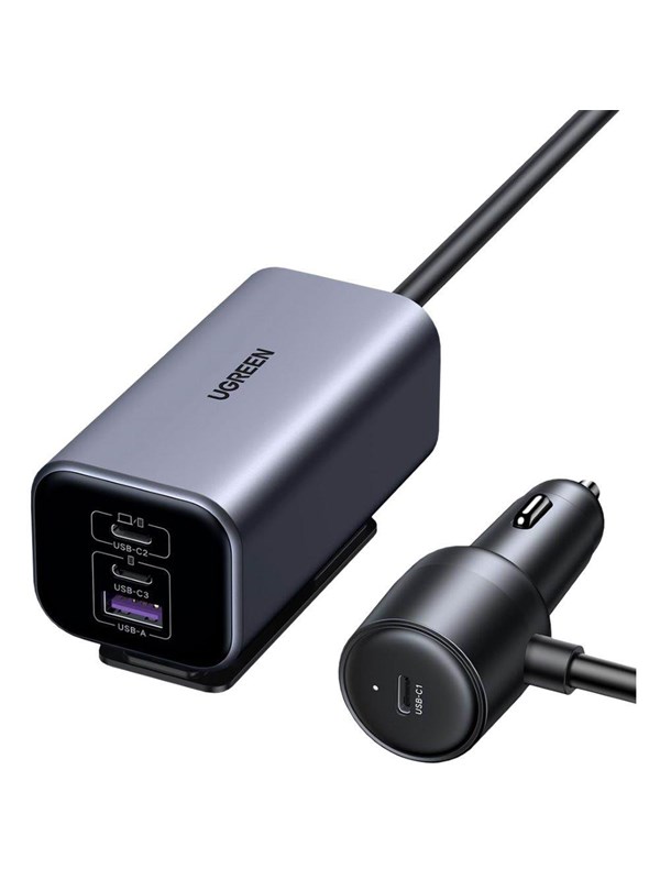 UGREEN 150w 4-Port Gan Fast Car Charger